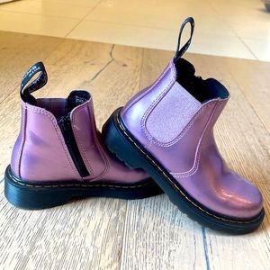 Dr. Martens Juniors Sparkle Rays Chelsea Boot size 12US